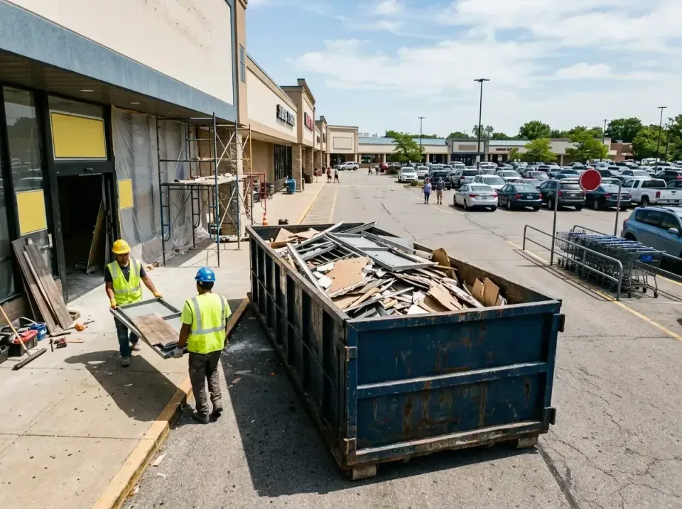 retail-store-renovation-debris-003 — frequently asked questions, Roll-off Dumpster Rentals in Dacono, CO